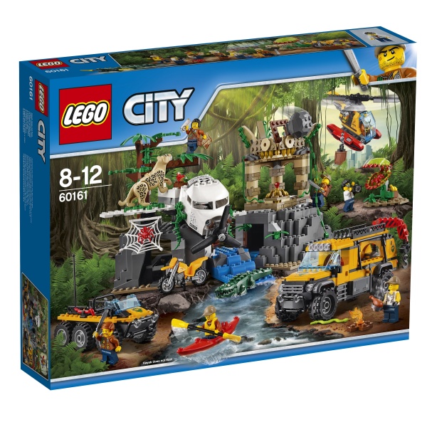 Klocki LEGO City Baza w dżungli 60161 