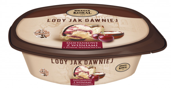LodyJak Dawniej śmietankowe z wiśniami 