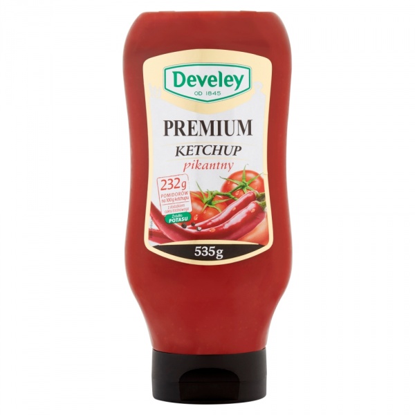 Ketchup premium pikatny 535g
