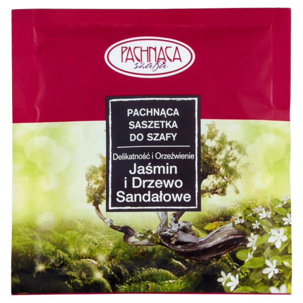 Saszetka zapachowa pachnąca szafa jaśmin i drzewo sandałowe 