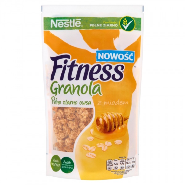 Fitness granola z miodem 