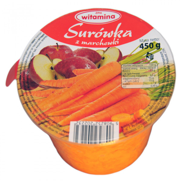 Surówka witamina z marchewki 