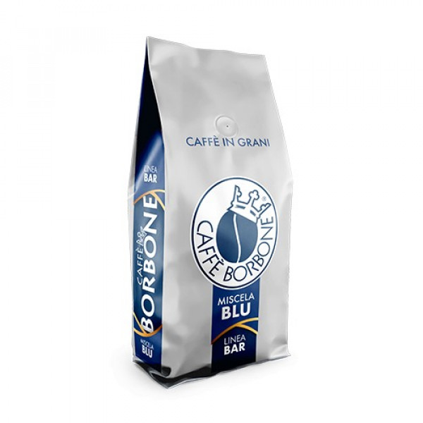 Kawa ziarnista borbone blu 1kg 