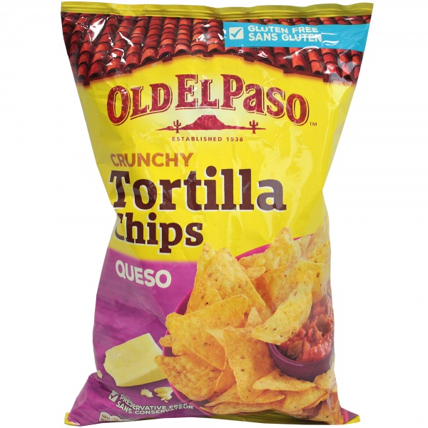 Tortilla chips serowe 185g Old El Paso