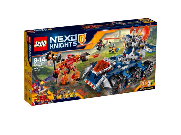 Lego nexo knights pojazd axla 70322 