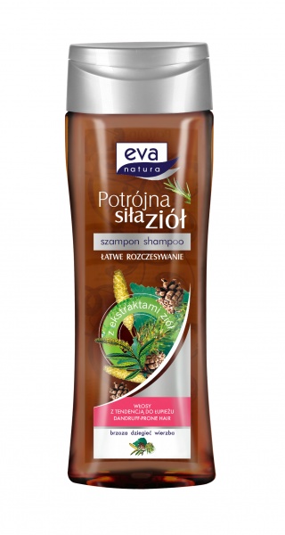 Eva natura potrójna siła ziół szampon brzoza 