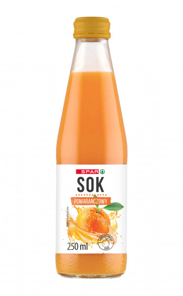 Sok Spar pomarańczowy 250 ml 