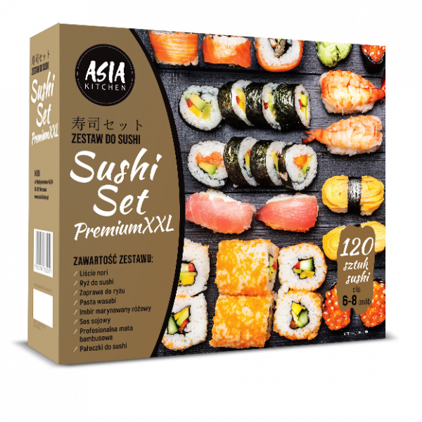 Zestaw asia kitchen do produktów do sushi premium xxl 