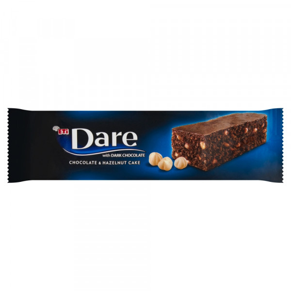 Babeczka Dare with dark chocolate chocolate&amp;hazelnut cake 