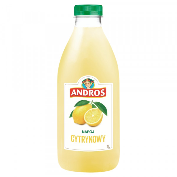 Napój ngaz Andros cytryna + 0,50 zł kaucji
