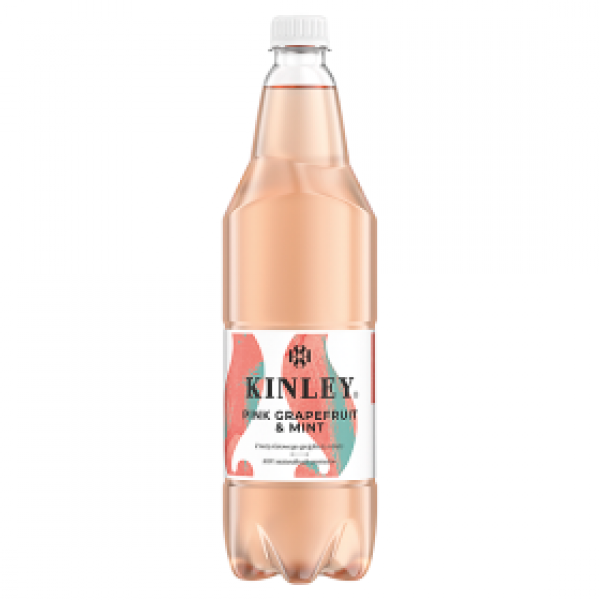 Napój gazowany Kinley Pink grapefruit & mint
