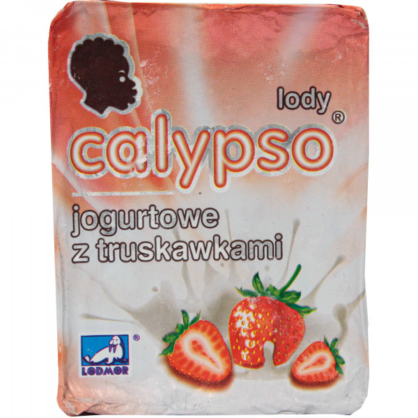Lody calypso jogurtowo truskawkowe 