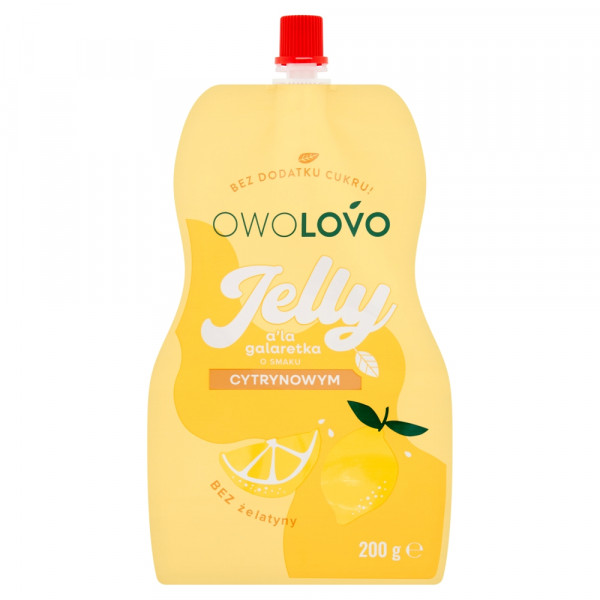 Deser Owolovo Jelly&#039;s a&#039;la galaretka smak cytrynowy 