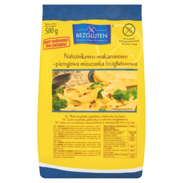Naleśnikowo - pierogowa mieszanka bezglutenowa Bezgluten 500g
