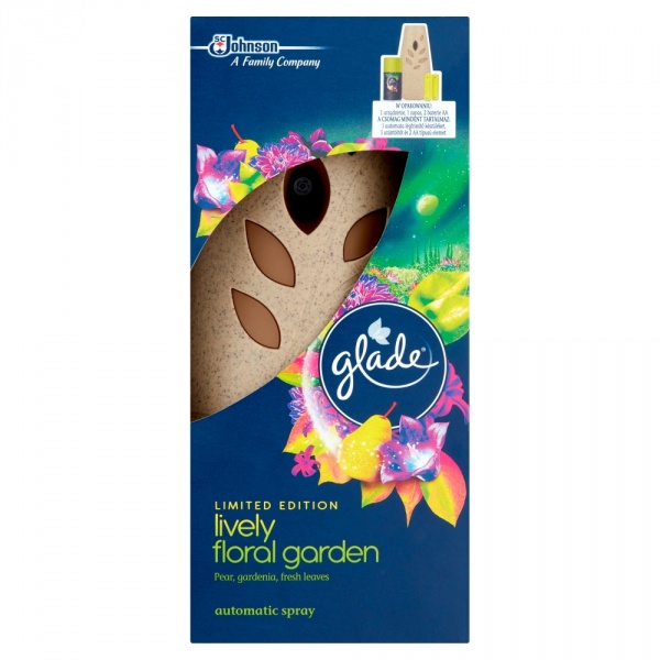 Glade by brise automatic spray lively floral garden 