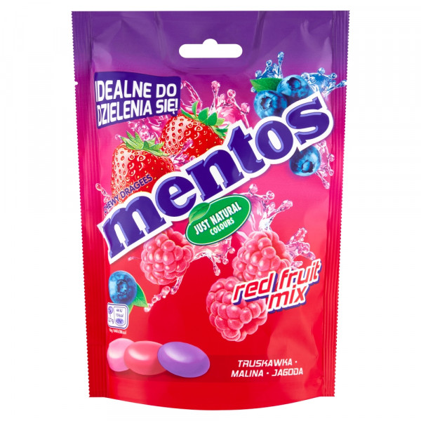 Mentos Red Fruit Mix 160g