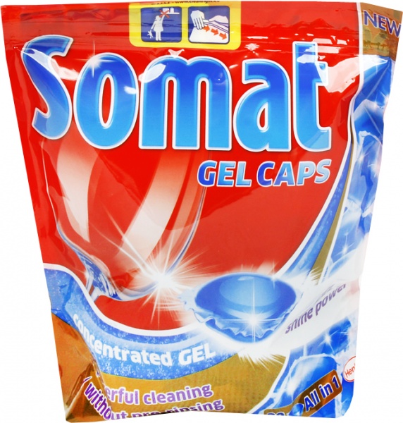 Somat Gel Caps kapsułki do zmywarek 