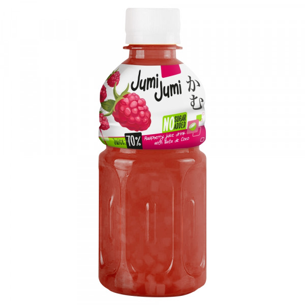 Jumi Jumi Napój malina 70% soku z nata de coco 320 ml