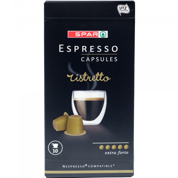 Kawa kapsułki Spar espresso ristretto 10szt 