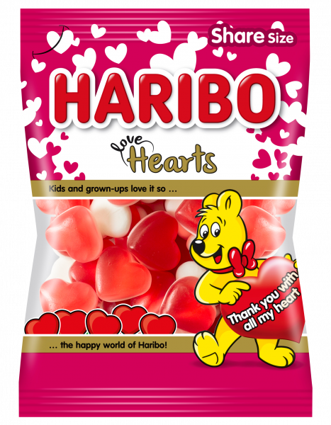 Żelki Haribo Love Hearts 
