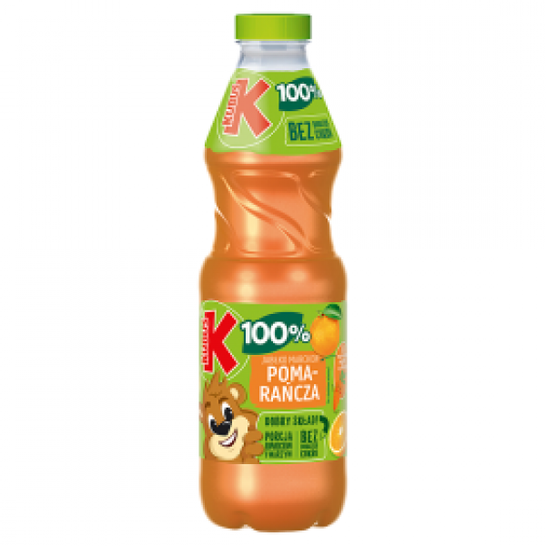 Sok 100% Kubuś jabłko marchew pomarańcza doliczana jest kaucja 0,50 zł