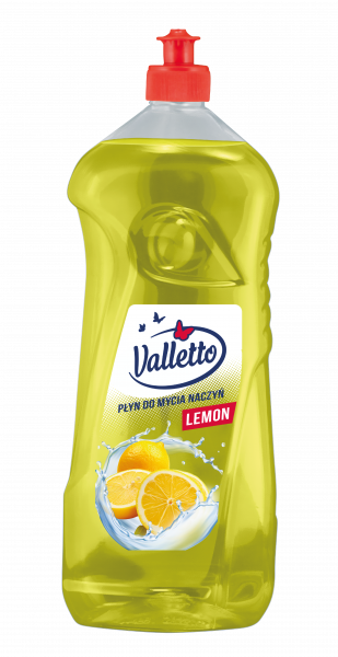 Płyn do naczyń Valletto o zapachu cytrynowym 