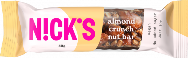 Baton Nick&#039;s nut bar almond crunch 