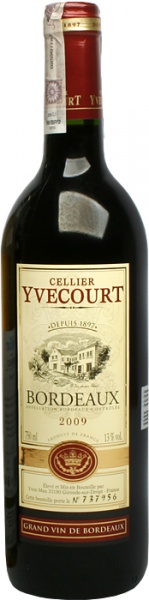 Bordeaux yvecourt 