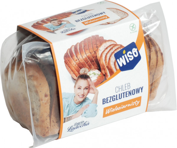 Chleb wiso bezglutenowy wieloziarnisty 350g 