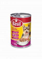 Karma dla psa Basil z drobiem. 