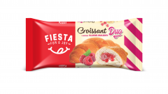 Rogal Fiesta croissant duo malina-wanilia 