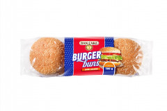 Dan Cake Bułki pszenne z sezamem do hamburgerów 300 g (6 x 50 g)