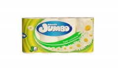 SŁONIK JUMBO SMART Papier toaletowy rumianek 8 rolek 3-warstwowy