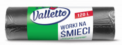 Worki na śmieci Valletto 120l ekstramocne 10szt 