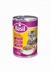 Karma dla kota Basil z drobiem 