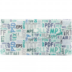 Koperta na dokumenty dekor 