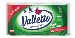 Papier toaletowy Valletto zapachowy zielona herbata 3w 8szt 