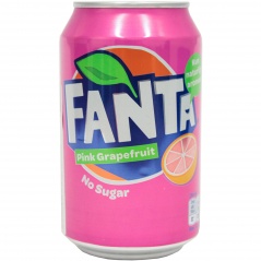 Fanta ( różne smaki : Fanta strawberry & kiwi ,Fanta Pink Grapefruit ) 