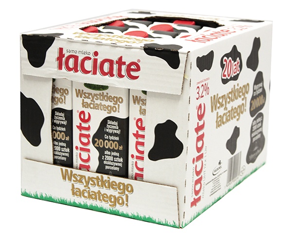 Mleko UHT Łaciate 3,2% , 1 l