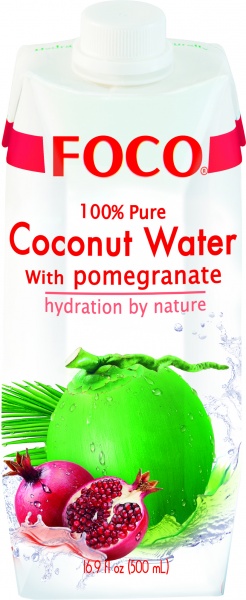 Woda kokosowa z granatem 