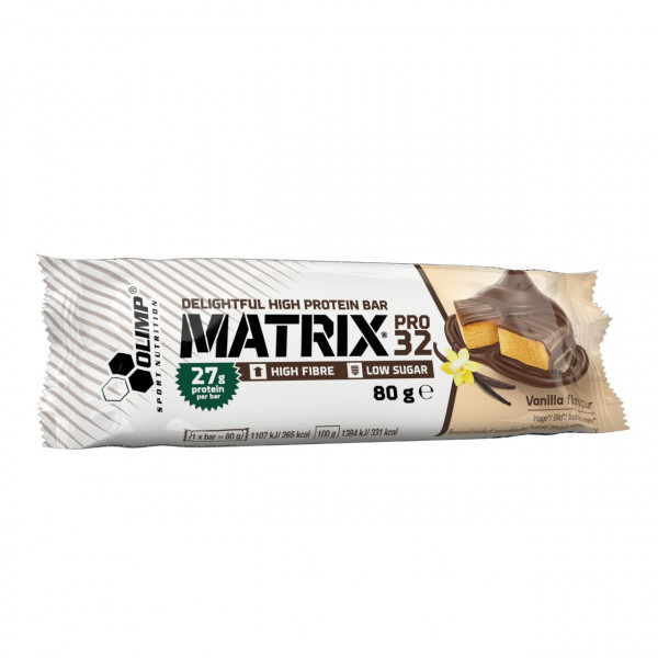 Olimp Sport Nutrition Matrix PRO 32 80g baton wanilia