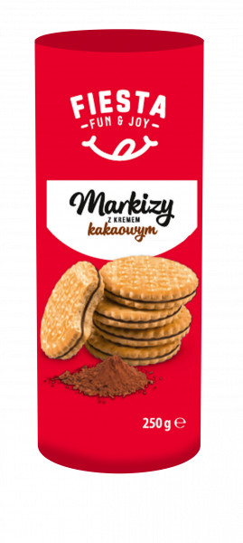 Ciastka Fiesta markizy kakaowe