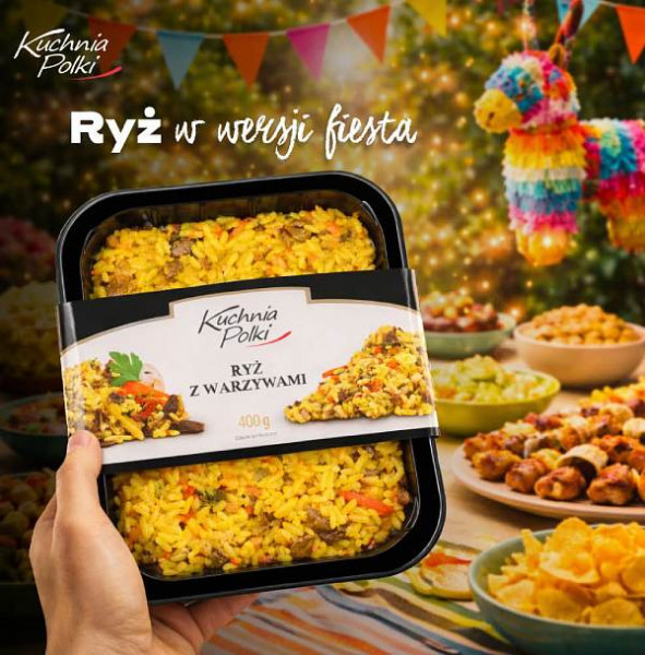 Danie Kuchnia Polki ryż z warzywami