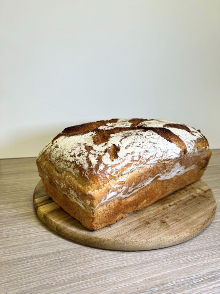 Chleb produkcja własna pszenno żytni na zakwasie 