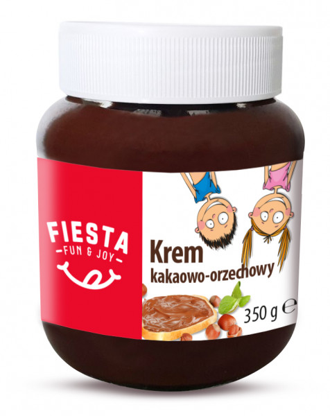 Krem do smarowania Fiesta kakaowo-orzechowy 350g 
