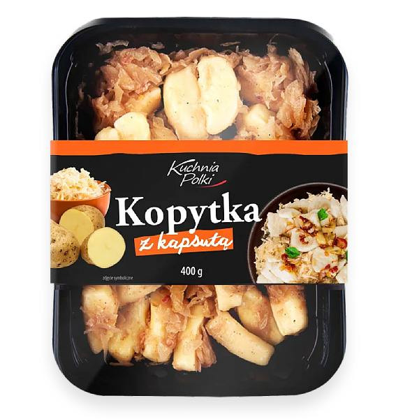 Kopytka Kuchnia Polki z kapustą