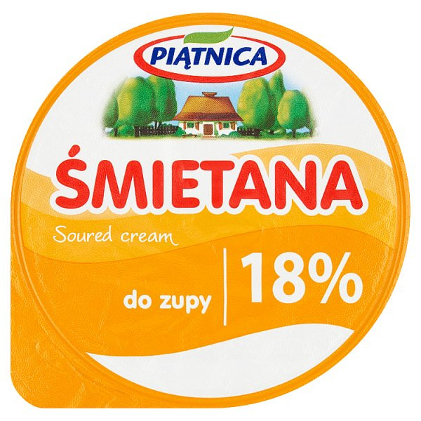 Śmietana Piątnica do zup 18%