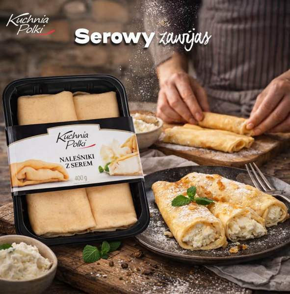 Naleśniki Kuchnia Polki serowe 400 g 