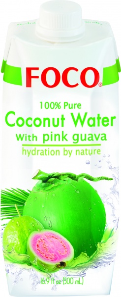 Woda kokosowa Foco z guawą 