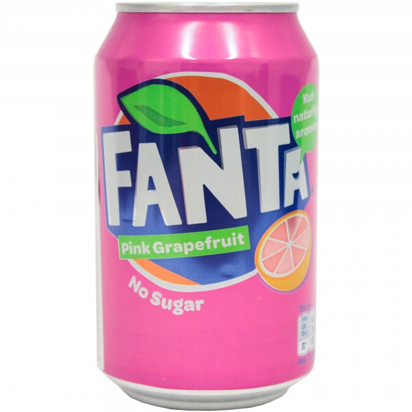 Fanta ( różne smaki : Fanta strawberry &amp; kiwi ,Fanta Pink Grapefruit ) 